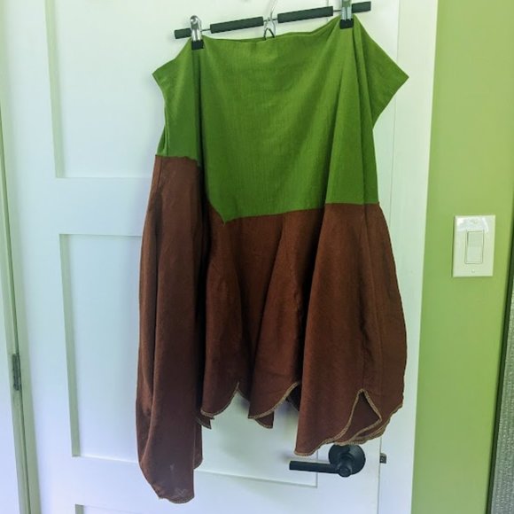 Secret Lentil OOAK Skirt 2x - Picture 3 of 8